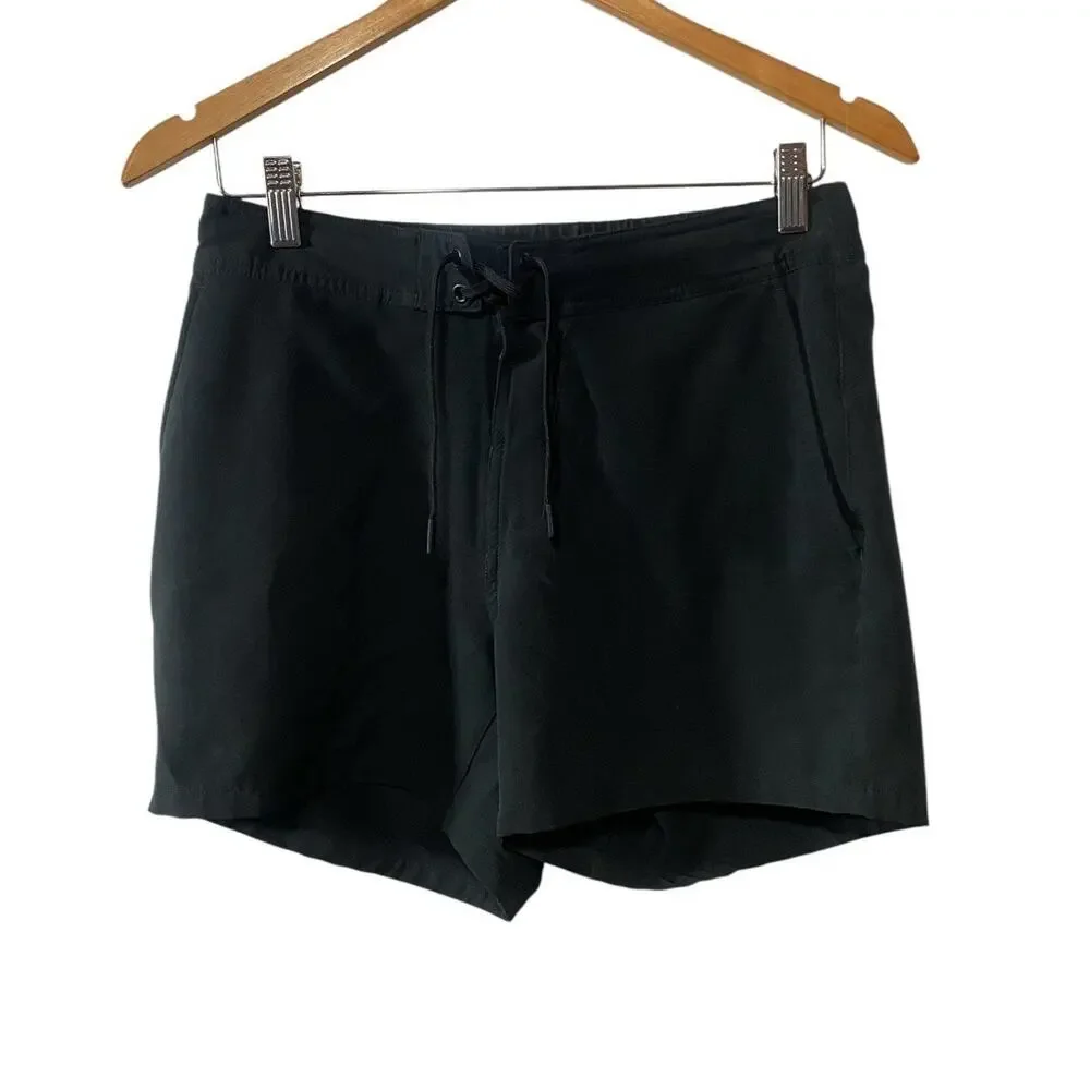 Ten Thousand Tactical Shorts Mens Small 5 inch Inseam Black Lined Performance